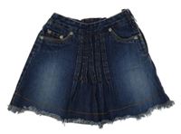 Tmavomodrá riflová sukně Topolino