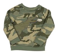 Army mikina s dinosaurem Primark