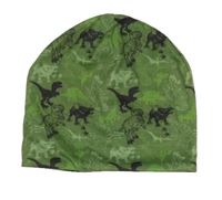 Zelená čepice s dinosaury Kiki&Koko