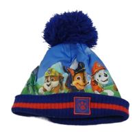 Modrá čepice s Paw Patrol a bambulí George