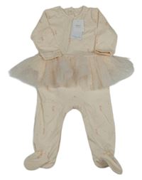 Nové - Meruňkový overal s baletními piškoty a tylovou sukní Next