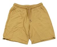 Hnědé teplákové kraťasy