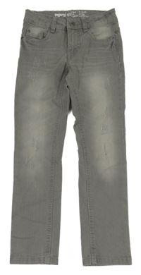 Šedé skinny rifle s prošoupáním Pepperts