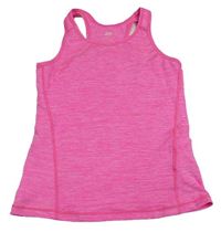 Neonově růžový melírovaný sportovní top zn. H&M