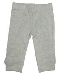 Šedé melírované tepláky 