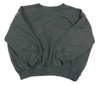 Tmavošedá oversize mikina George