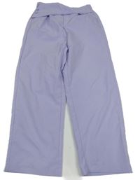 Lila lehké kalhoty 
