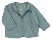 Světlemodrá šusťáková jarní bunda s dinem Next