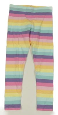 Barevné pruhované legíny F&F