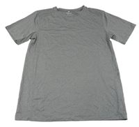 Šedé melírované sportovní tričko H&M