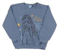 Modrá mikina s Elsou Disney