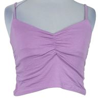 Dámský růžový crop top Sinsay 
