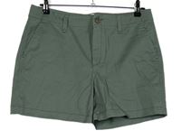Dámské khaki plátěné chino kraťasy GAP 
