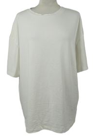 Dámské bílé tričko s potiskem Shein 