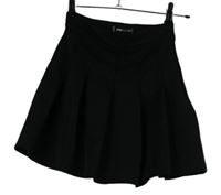 Dámská černá skládaná sukně FB Sister 