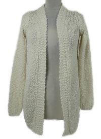 Dámský smetanový svetrový cardigán 