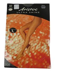 Nové - Dámské tmavošedé silonky Aristoe