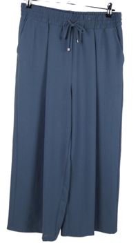 Dámské tmavomodré culottes kalhoty Papaya 