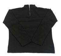 Černý svetr se zipem River Island