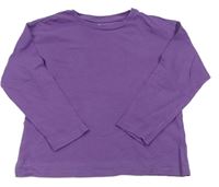 Fialové triko H&M