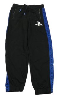 Černo-modré tepláky Playstation H&M
