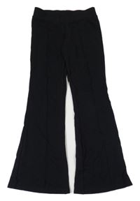 Černé flare tregíny H&M