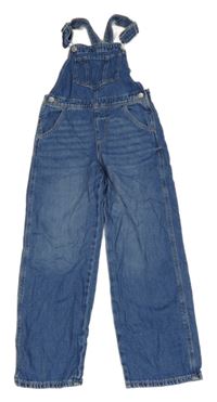 Modré laclové rifle H&M