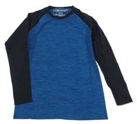 Tmavomodré funkční triko 