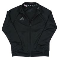 Černá sportovní propínací mikina Adidas