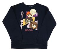 Tmavomodrá mikina Harry Potter Primark