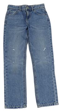 Modré slim rifle s prošoupáním Denim Co. 