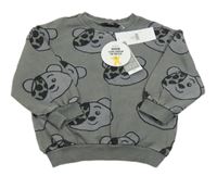 Nové - Šedá oversize mikina s Pudsey George