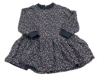 Tmavošedé teplákové šaty se srdíčky John Lewis