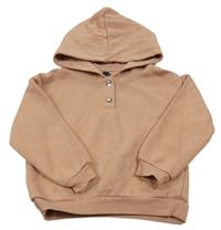 Starorůžová mikina s kapucí Kiabi