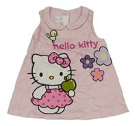 Světlerůžové riflové šaty s Kitty H&M