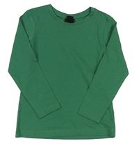 Tmavozelené triko H&M