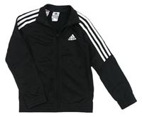 Černá propínací sportovní mikina Adidas