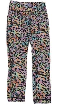 Barevno-černé vzorované sportovní legíny zn. St. Bernard