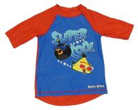Modro-červené UV tričko s Angry Birds H&M