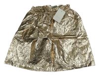 Nové - Zlatá sukně Leigh Tucker