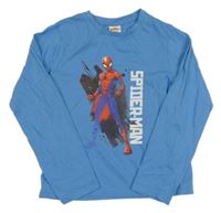 Modré triko se Spidermanem Marvel