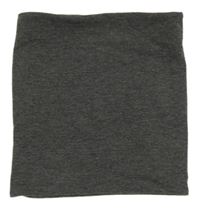 Tmavošedý melírovaný nákrčník