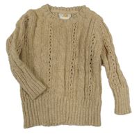 Hnědý vlněný svetr Joe Fresh