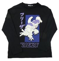 Černé triko s potiskem - DragonBall C&A
