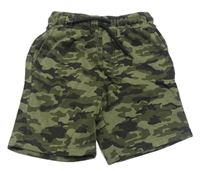 Khaki army teplákové kraťasy George