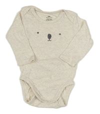 Světlebéžové melírované body s čumákem H&M