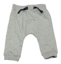 Šedé melírované tepláky F&F