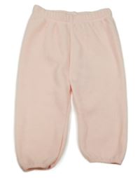 Světlerůžové fleecové tepláky Ergee