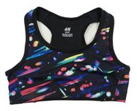Černo-barevná sportovní funkční lambáda H&M