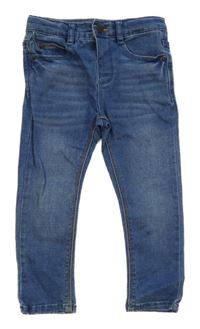 Modré skinny rifle ZARA